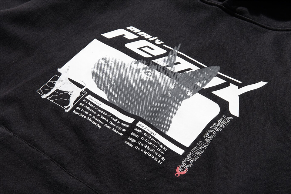 REMIX 17 AW Tw Doggy Hoody (3)