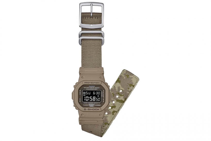 CASIO 3/24(六)發售G-SHOCK DW-5600LU Military Series 腕錶系列| NMR