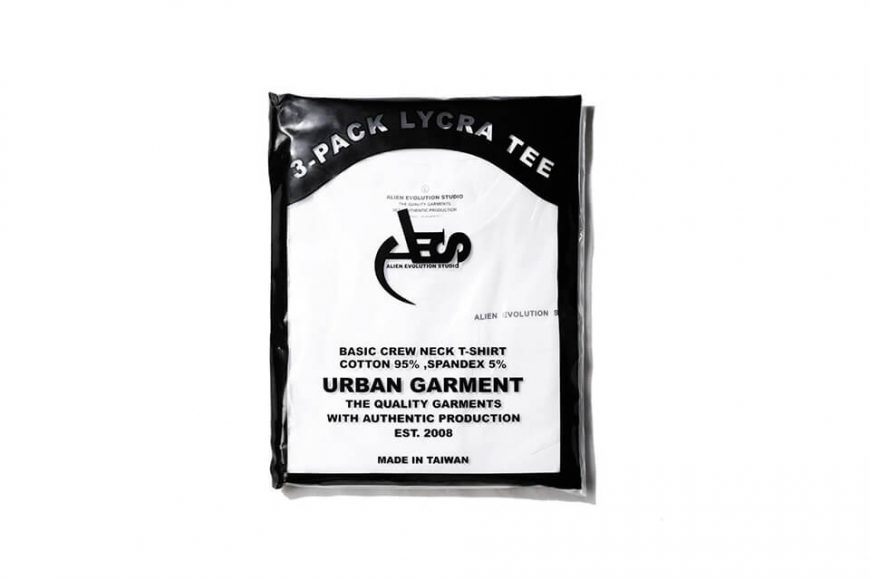 AES 18 SS 3-Pack Lycra Pocket Tee (1)