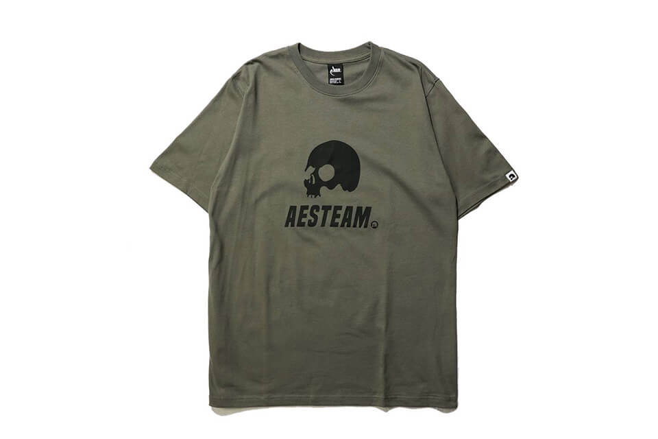 AES 18 SS Basic Skull Tee (5)