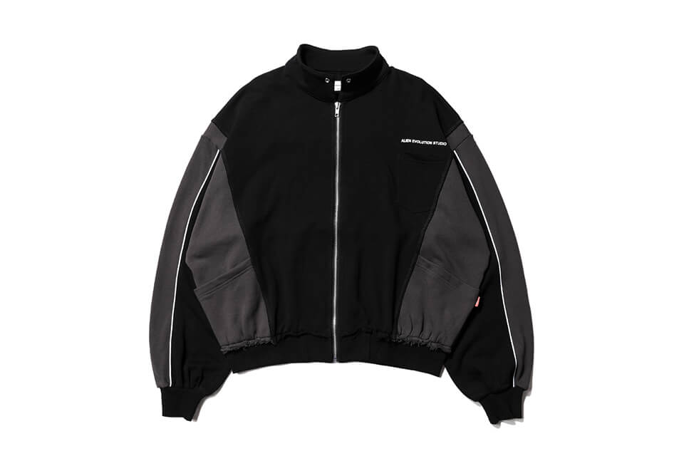 AES 414(六)發售 18 SS High Neck Zip Reconstruct Sweater (1)