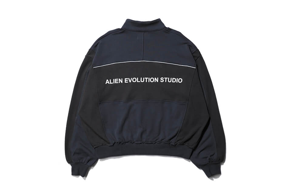 AES 414(六)發售 18 SS High Neck Zip Reconstruct Sweater (4)
