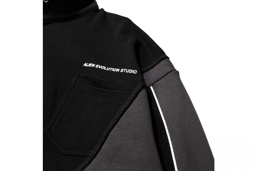 AES 414(六)發售 18 SS High Neck Zip Reconstruct Sweater (5)