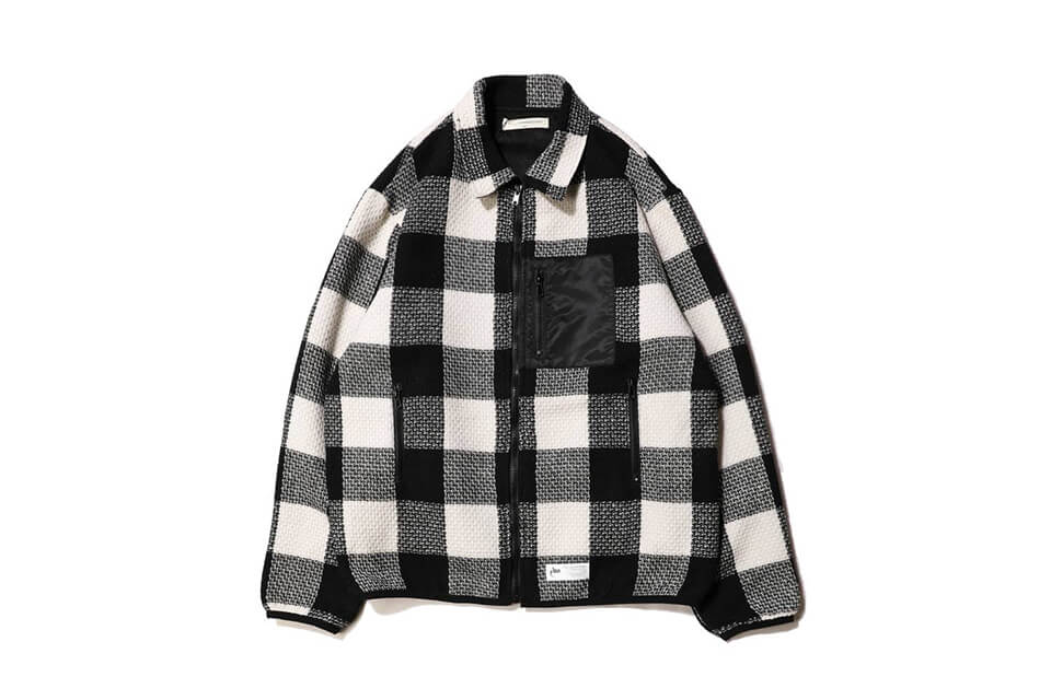 AES 428(六)發售 18 SS Black & White Check Jacket (1)