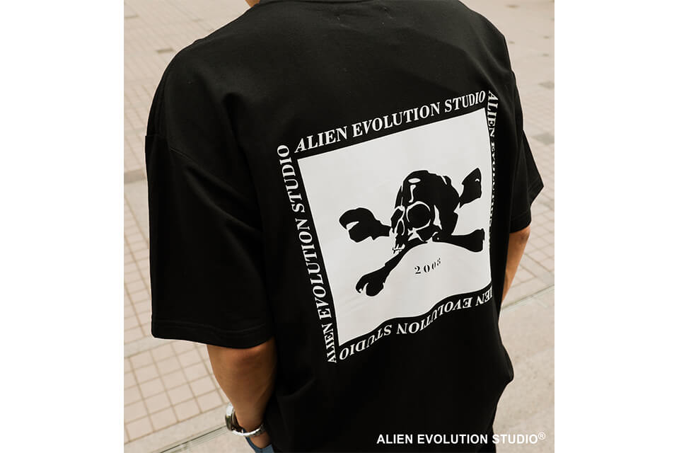 AES 526(六)發售 18 SS Oversized Box Skull Tee (2)