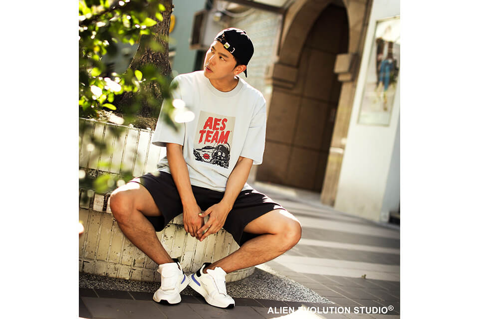 AES 721(六)發售 18 SS Alien Poster Oversized Tee (1)