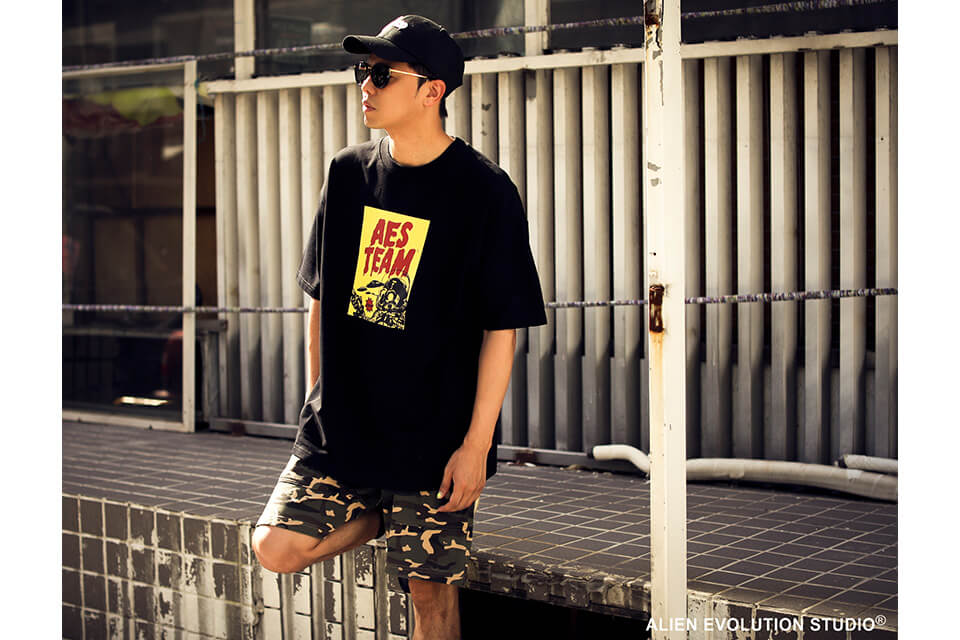 AES 721(六)發售 18 SS Alien Poster Oversized Tee (3)