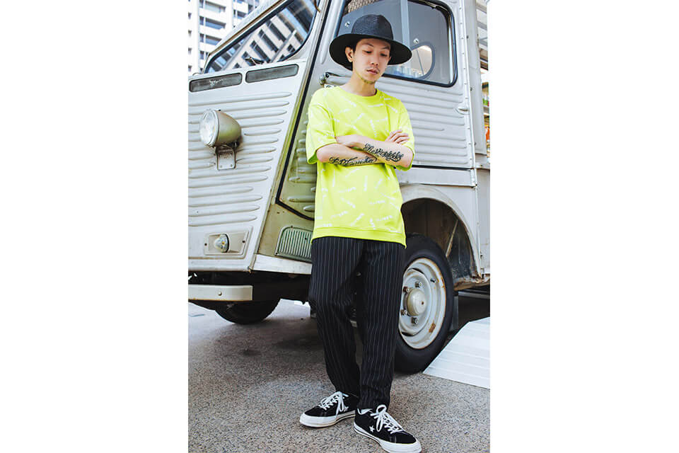 NextMobRiot 811(六)發售 18 SS Stripe Loosely Capri-Pants (1)