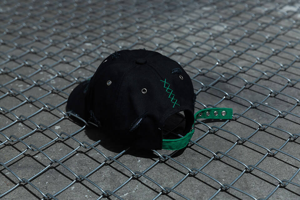 NextMobRiot 98(六)發售 18 SS NMR15th x FASHION KILLA DAMAGE NIGHTMARE LOGO CAP (3)