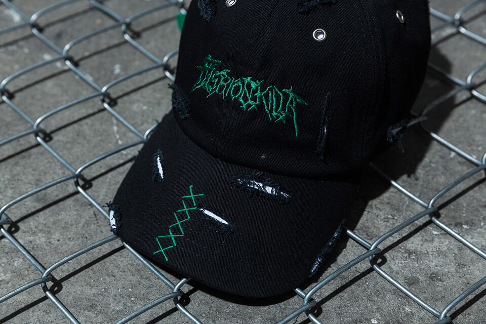 NextMobRiot 98(六)發售 18 SS NMR15th x FASHION KILLA DAMAGE NIGHTMARE LOGO CAP (4)
