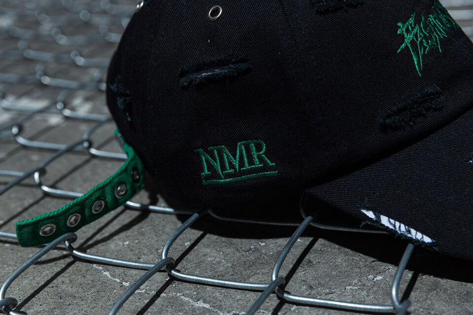 NextMobRiot 98(六)發售 18 SS NMR15th x FASHION KILLA DAMAGE NIGHTMARE LOGO CAP (5)