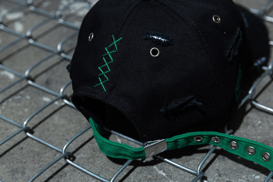 NextMobRiot 98(六)發售 18 SS NMR15th x FASHION KILLA DAMAGE NIGHTMARE LOGO CAP (6)