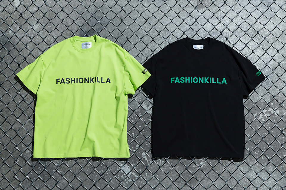 NextMobRiot 98(六)發售 18 SS NMR15th x FASHION KILLA NEON KILLA LOGO TEE (1)