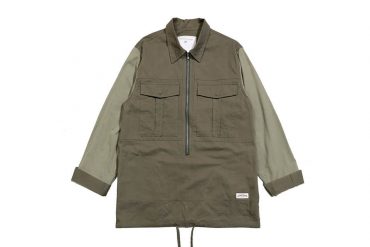 AES 1027(六)發售 18 AW Aes Military Zip Shirt (1)