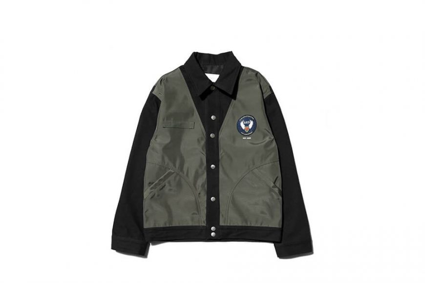 AES 1110(六)發售 18 AW Aes Military Stttched Denim Jacket (3)