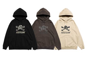 AES 113(六)發售 18 AW Aes Washed Skull Hoodie (0)