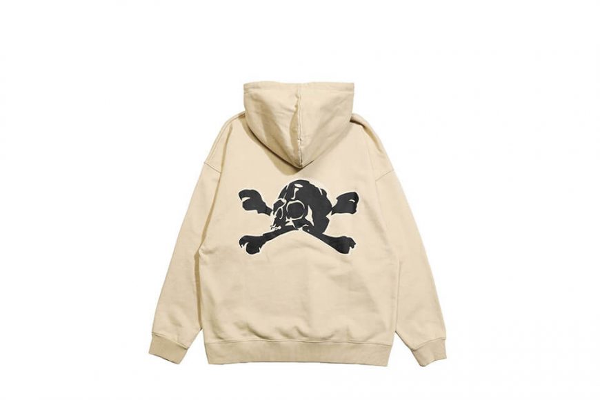 AES 113(六)發售 18 AW Aes Washed Skull Hoodie (6)