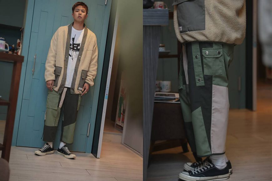 AES 1215(六)發售 18 AW Aes Stitched Pants (1)