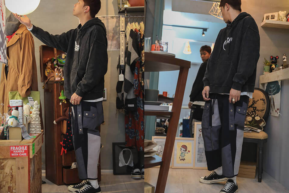 AES 1215(六)發售 18 AW Aes Stitched Pants (2)