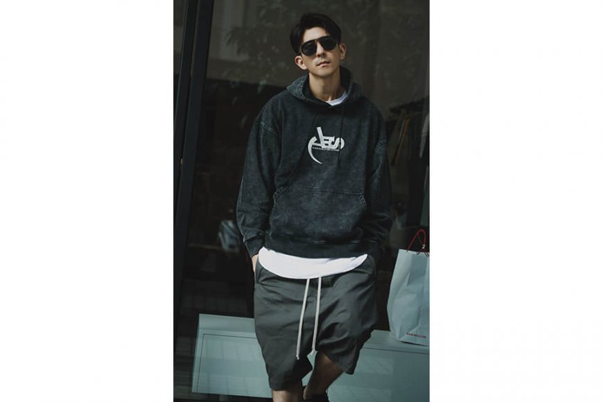 AES 128(六)發售 18 AW Aes Washed Logo Hoodie (2)