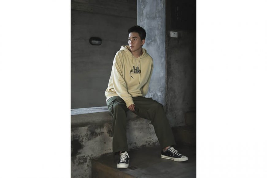 AES 128(六)發售 18 AW Aes Washed Logo Hoodie (4)