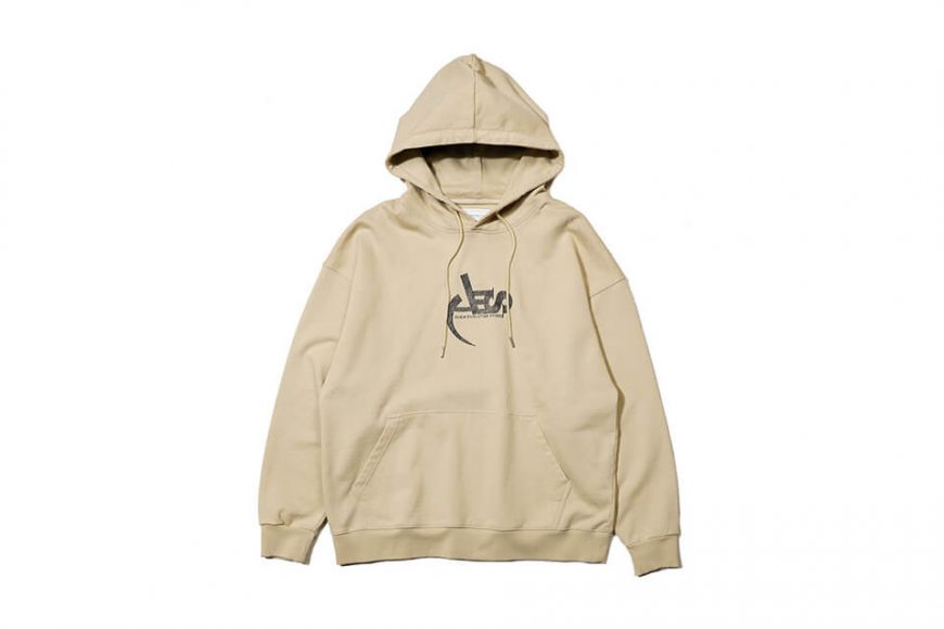 AES 128(六)發售 18 AW Aes Washed Logo Hoodie (9)