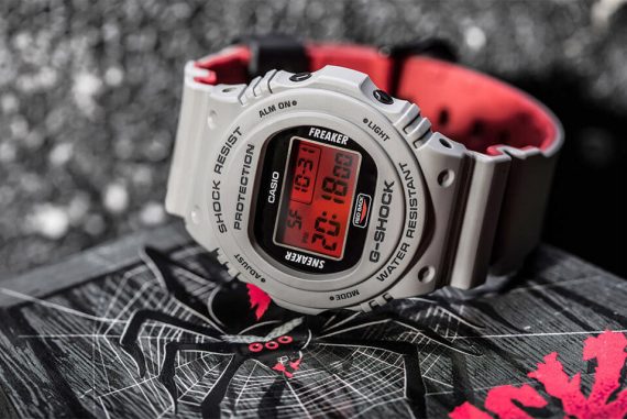 CASIO 12/15(六)發售G-SHOCK x Sneaker Freaker x STANCE DW-5700SF-1DR | NMR