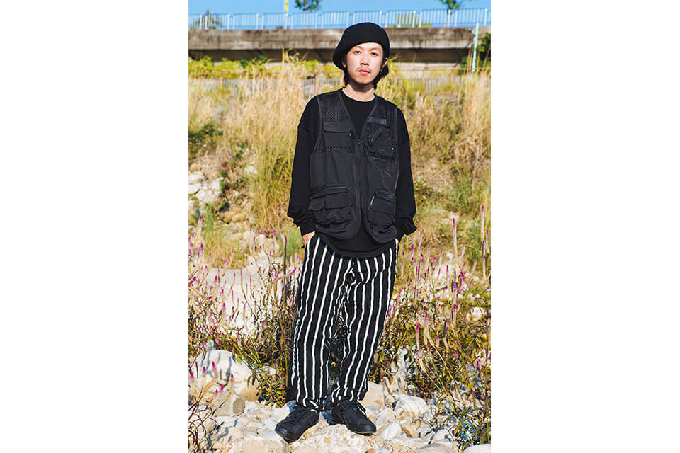 NextMobRiot 130(三)發售 18 AW Stripe Wave Loosely Capri-Pants (1)