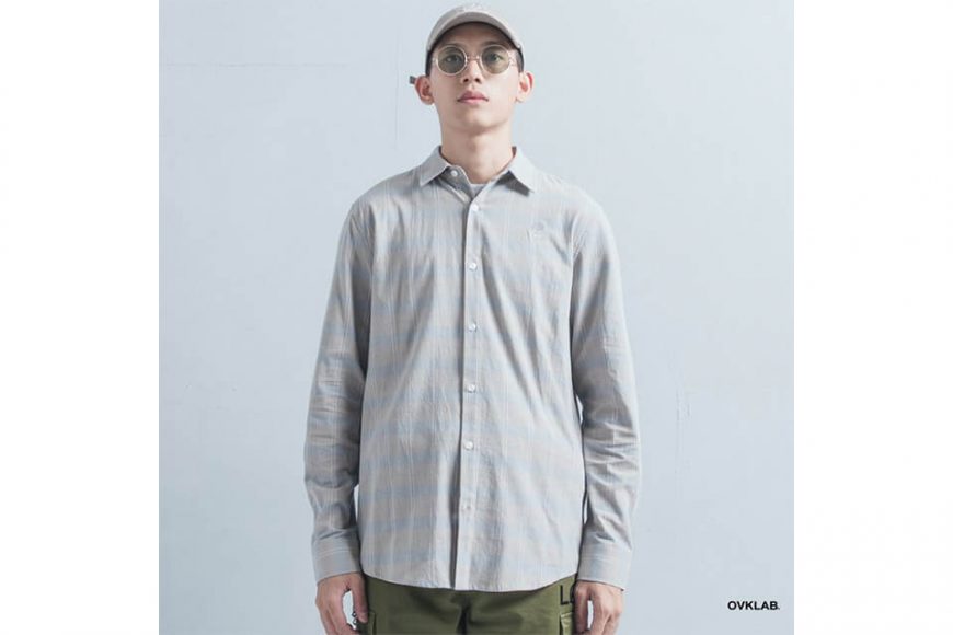 OVKLAB 19(三)發售 18 AW Plaid LS Shirt (1)