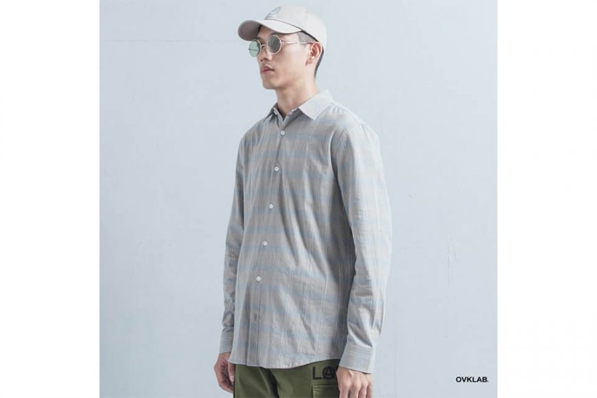 OVKLAB 19(三)發售 18 AW Plaid LS Shirt (2)