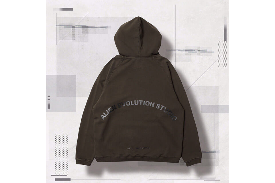 AES 27(四)初三發售 18 AW Aes x Goopi Logo Hoodie (5)