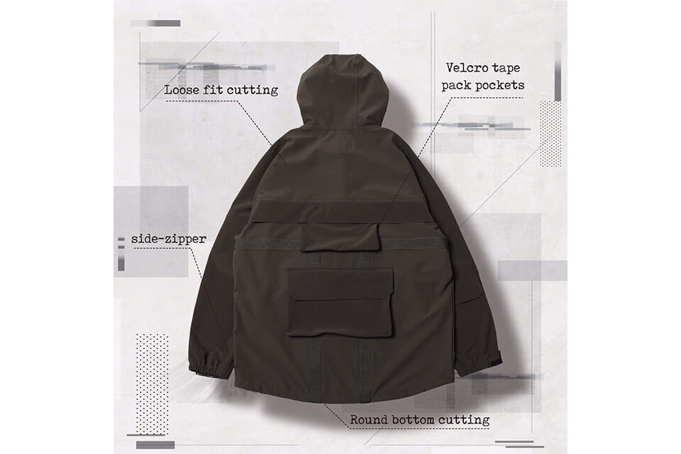 AES 27(四)初三發售 18 AW Aes x Goopi Magnetic Anorak Jacket (6)