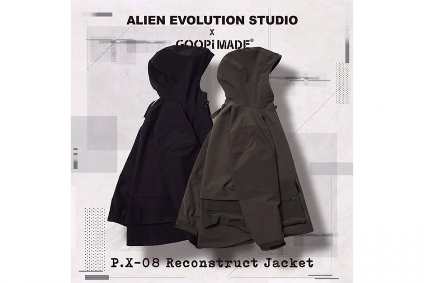 AES 27(四)初三發售 18 AW Aes x Goopi Reconstruct Jacket (3)