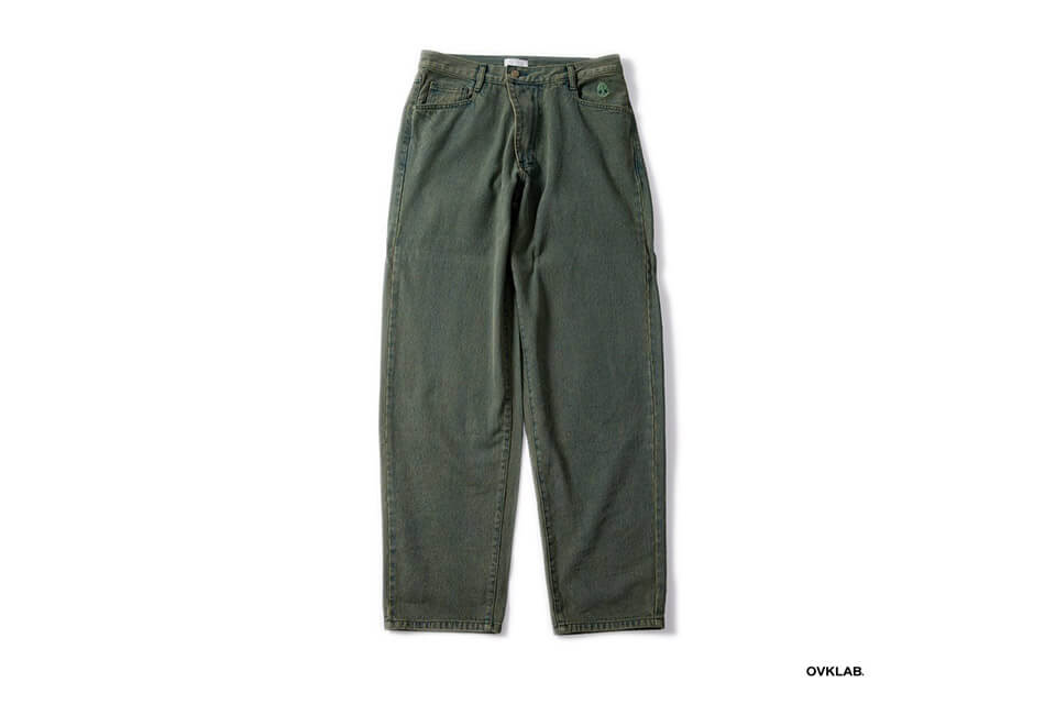 OVKLAB 19 SS Washed Baggy Jeans (1)