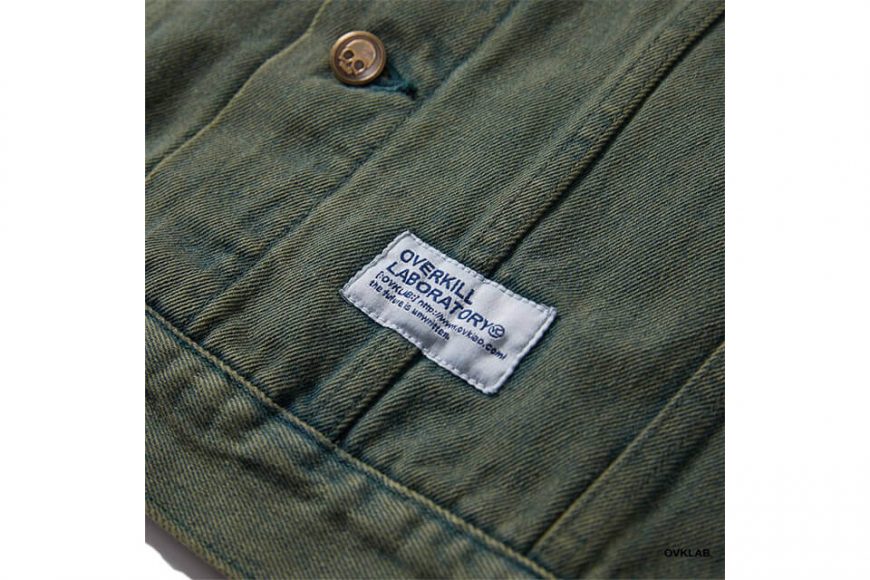 OVKLAB 320(三)發售 19 SS Washed Denim Jacket (6)