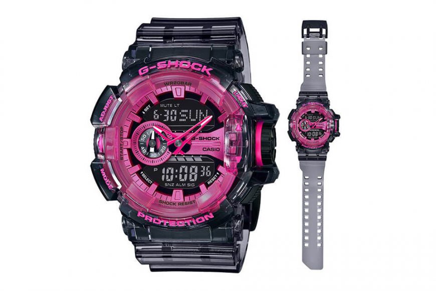 CASIO 4/10(三)發售G-SHOCK 90s 復古透明殼手錶系列| NMR
