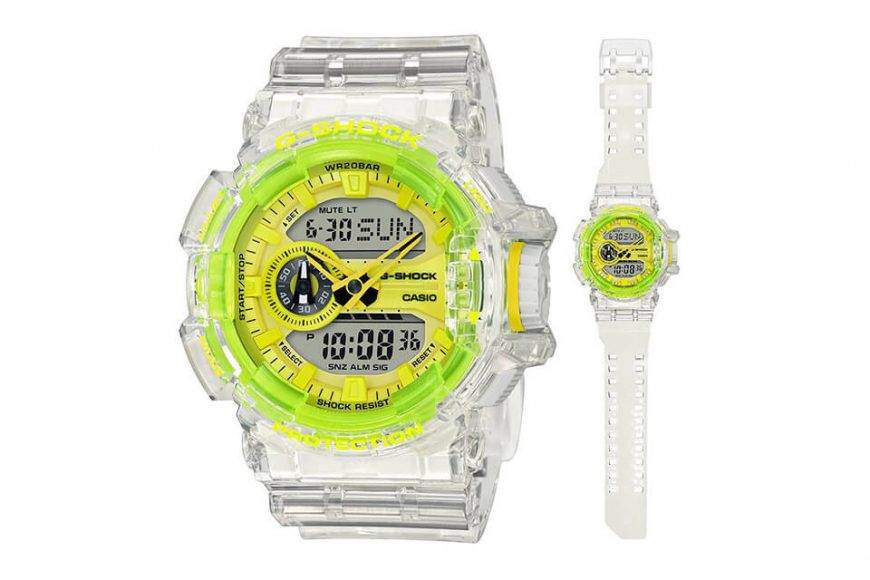 CASIO 4/10(三)發售G-SHOCK 90s 復古透明殼手錶系列| NMR