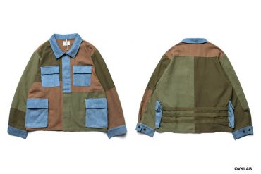 OVKLAB 19 SS Patchwork Military Jacket (1)