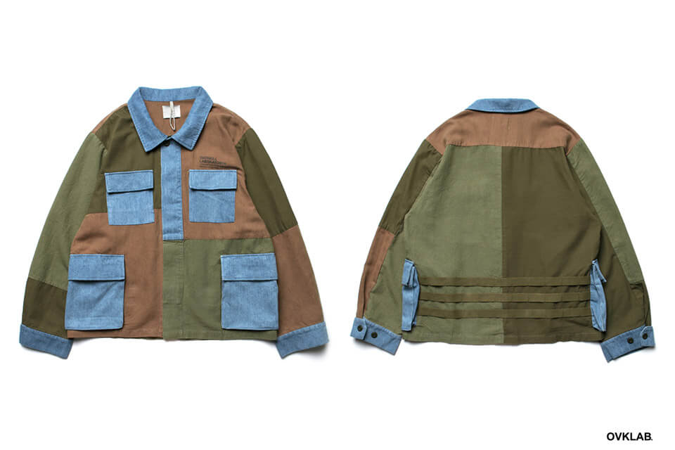 OVKLAB 19 SS Patchwork Military Jacket (1)