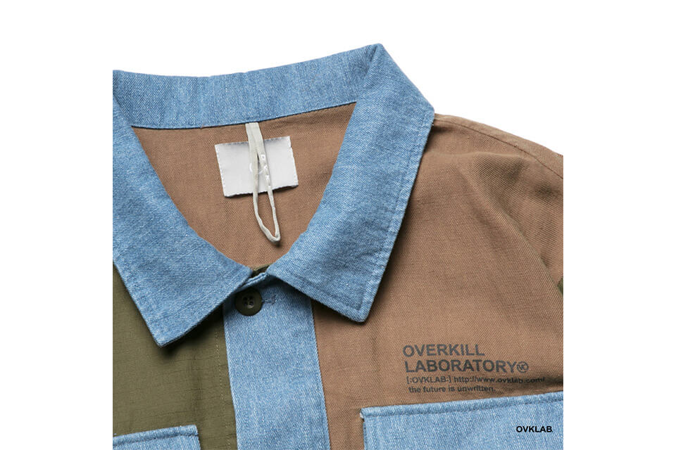 OVKLAB 19 SS Patchwork Military Jacket (2)