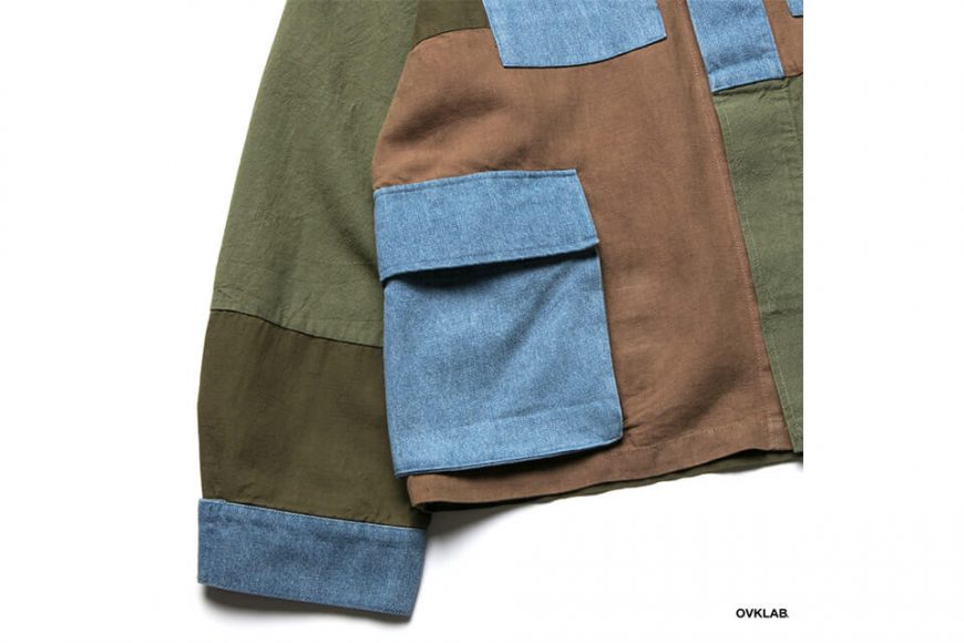 OVKLAB 19 SS Patchwork Military Jacket (3)