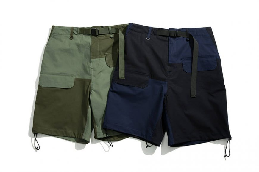 TMCAZ Patchwork Cargo Shorts (1)