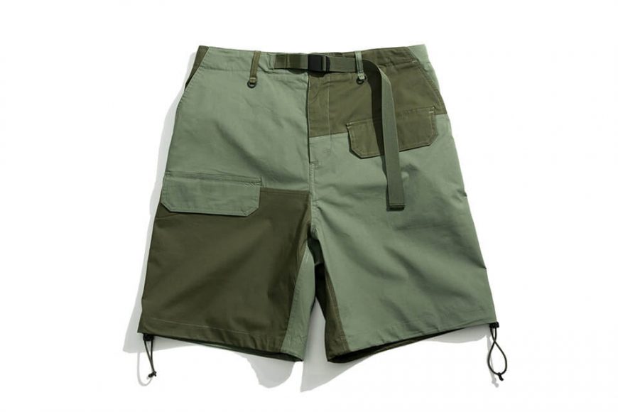 TMCAZ Patchwork Cargo Shorts (2)