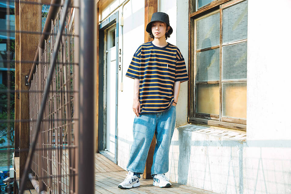 NextMobRiot 19 SS Logo Stripe OVS Tee (1)