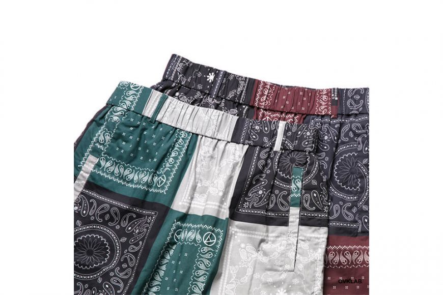 OVKLAB 19 SS Paisley Pattern Wide Shorts (8)