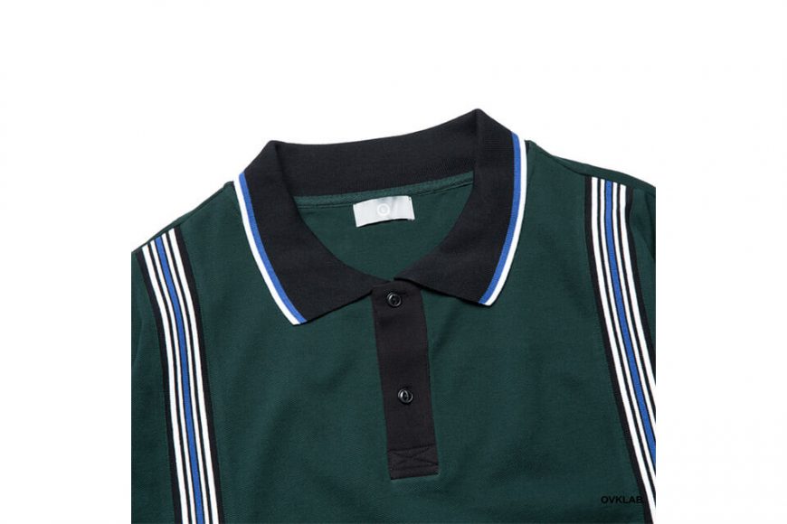 OVKLAB 19 SS Striped Jacquard Polo Shirt (2)