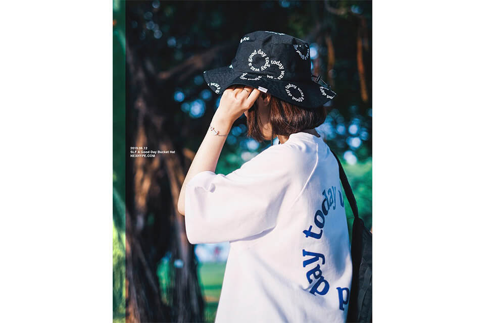 NEXHYPE 19 SS SLF A Good Day Bucket Hat (1)