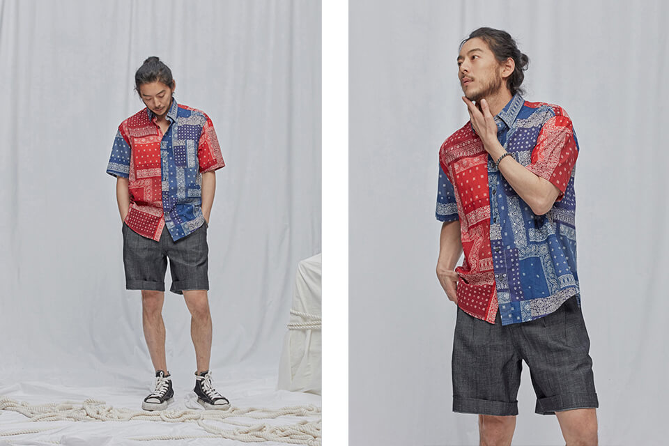 FrizmWORKS 19 SS Bandana Half Shirt (1)