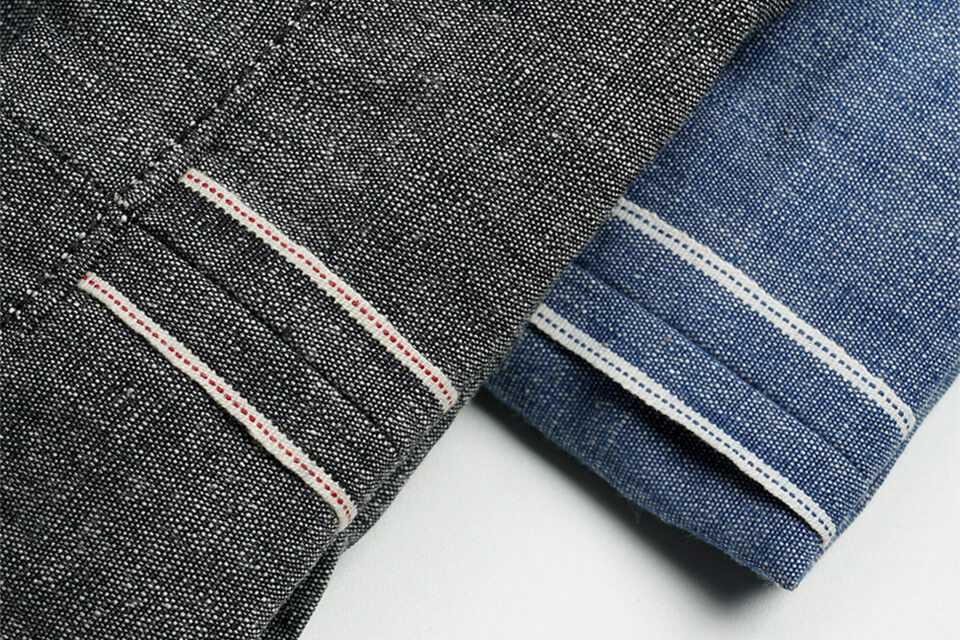 FrizmWORKS 19 SS Chambray Selvedge Banding Pants (8)