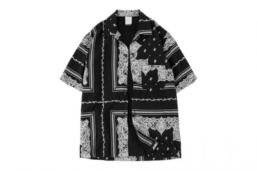 NEXHYPE 19 SS SLF Paisley Pattern Shirt (5)